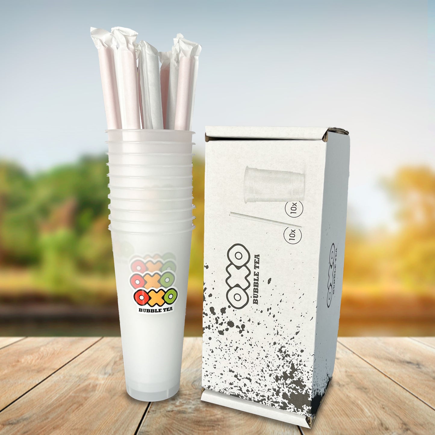 OXO Paket čaše i slamčice